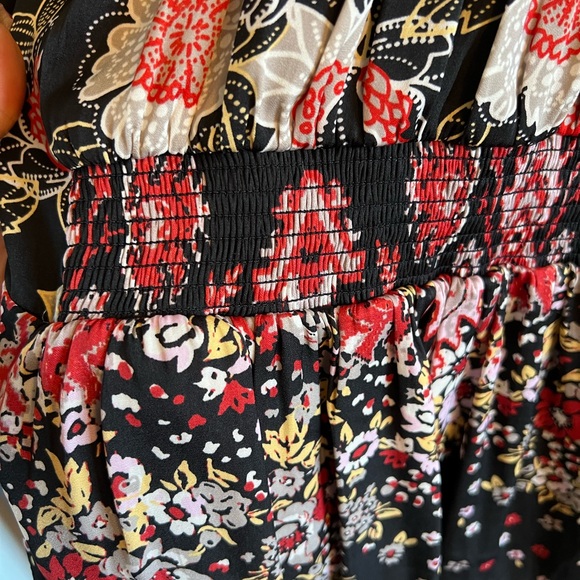 Free People tie front blouse. Size XL. - Picture 2 of 15